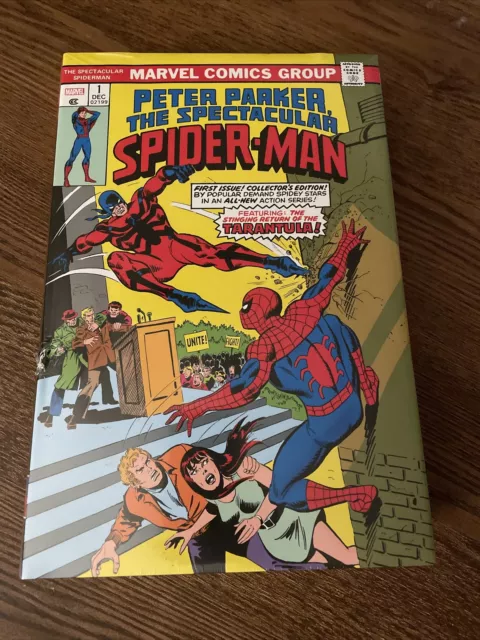 DAMAGED Spectacular Spider-Man Omnibus Vol 1 Marvel Comics Hardcover HC Sealed
