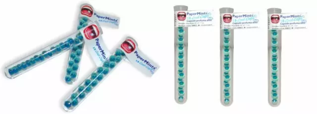 Addio alitosi, con PaperMints® Cool Caps - Capsule rinfresca alito - 6 Tubetti