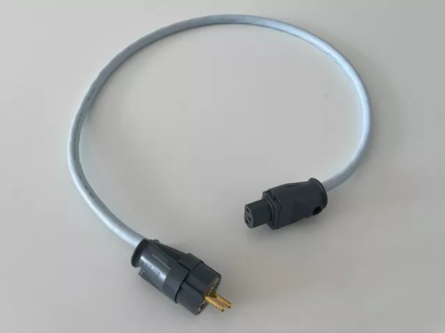 Supra Cables LoRad MKII CS EU SWF-10S Netzkabel 3x2,5 mm² Kaltgeräte 1 m