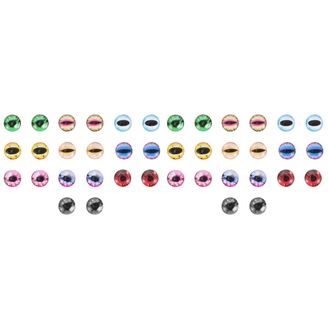 40 Pcs Jewelry Making Simulation Glasses Ornaments Glass Patch