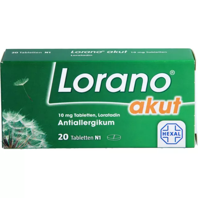 Lorano akut Tabletten, 20 St. Tabletten 7222502