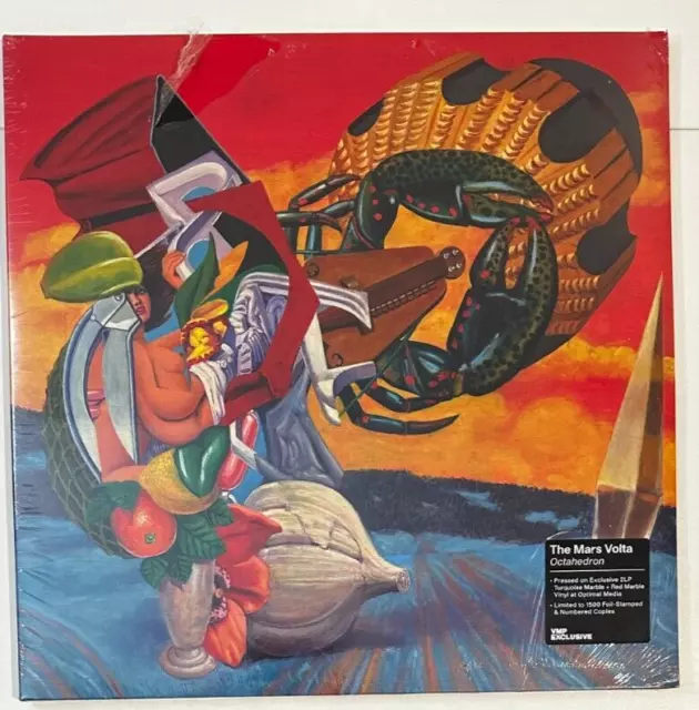 The Mars Volta – Octahedron Limited Edition 2LP New Vinyl (Damaged Cover)