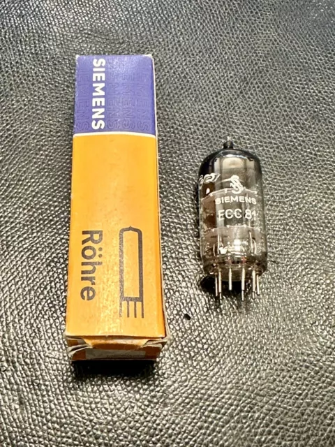 Nos Siemens Ecc81, 12At7, Amp Selected Röhre Tube