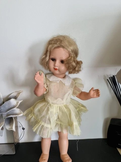 ANCIENNE GRANDE POUPÉE Clown vintage rétro années 70-80 EUR 5,00