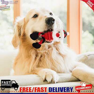 Juguete de Navidad para masticar perro resistente a las mordeduras comida juguete portátil duradero suministros para mascotas
