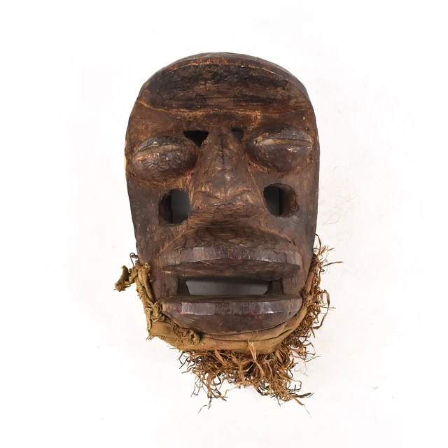 Dan Guerre Guere Mask Wood African Art