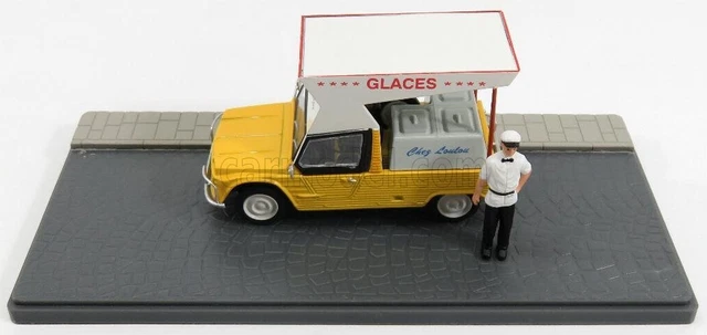 Camionnette Citroën Méhari Marchand De Glaces - Modèle Réduit 1/43 - OPO 10 - Collection Miniature
