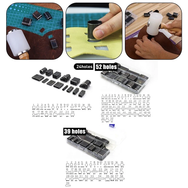 Punch - Cutting Tool Leather - Punch - Set Brand New Good Quality Practical