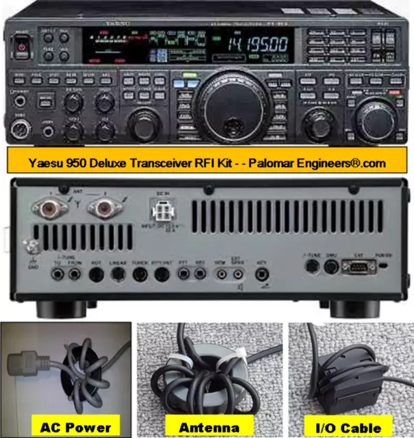 Palomar Engineers Yaesu 950/2000 Deluxe Transceiver RFI and Noise Reduction Kit,