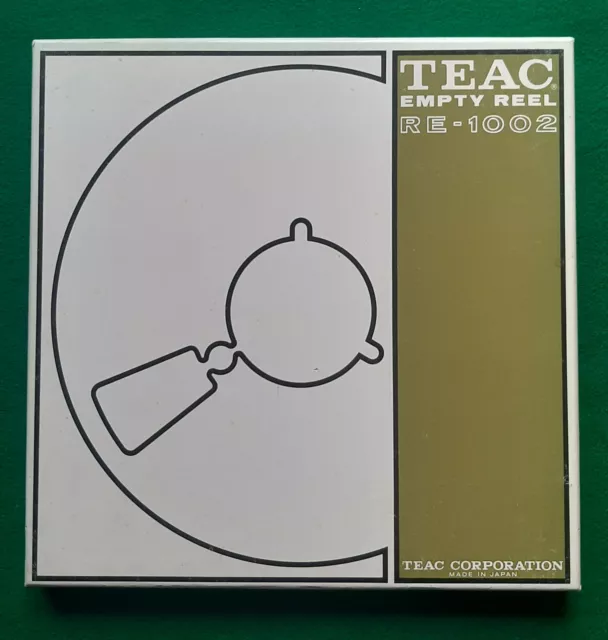 TEAC RE-1002 Metal Take Up Reel 10.5 inch 1/4" Excellent condition!!!