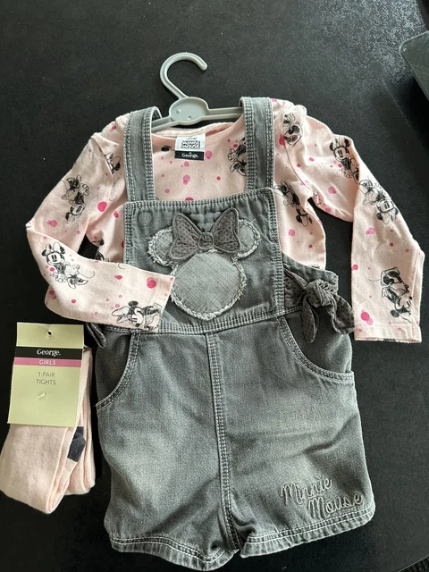 GEORGE ASDA HALLOWEEN Pumpkin Dress Tights Outfit Baby Girl 12 18 Months Great 12.99 PicClick UK