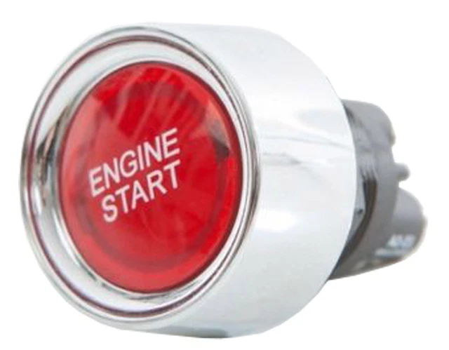 Bouton de Klaxon Chris Products Universel Rouge 7/8 Harley pas cher