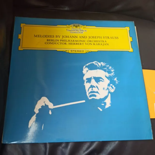 Melodies By Johann And Joseph Strauss Karajan 2850 005 Vinyl Record Lp