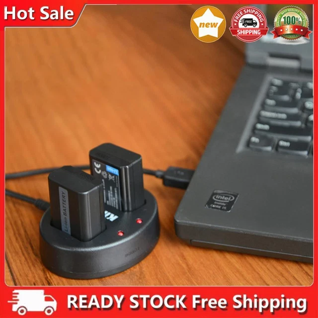KingMa USB Battery Dual Charger 5V 2A for Sony A7 A7R2 A7M2 A5000 A5100