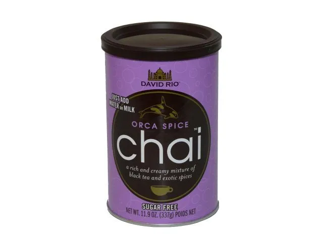 Orca Spice Chai David Rio - zuckerfreier Chai Latte - 337g Dose