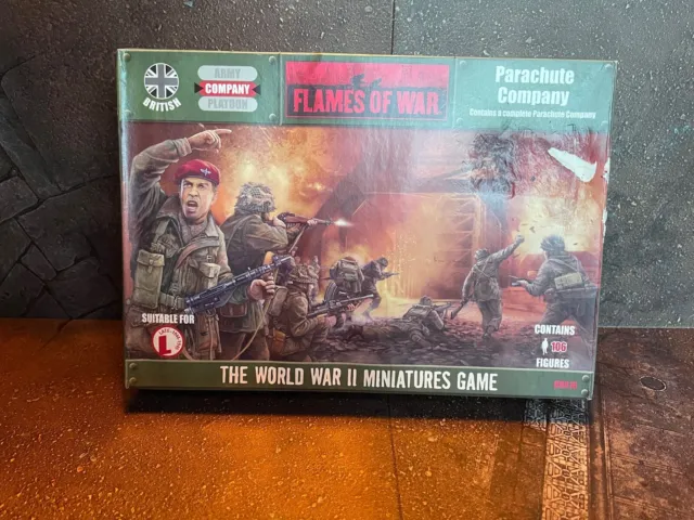 Flames of War BBX16 British Parachute Company Late War (106 Figures)