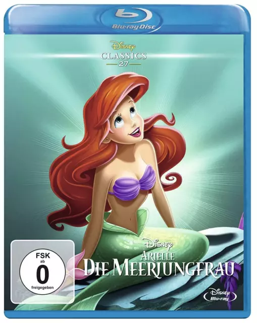 ARIELLE, DIE MEERJUNGFRAU (Walt Disney Classics) Blu-ray Disc NEU+OVP