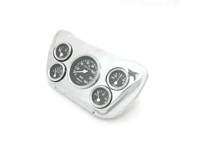 New Willys Jeep Complete Speedometer Mounting Chrome Plate