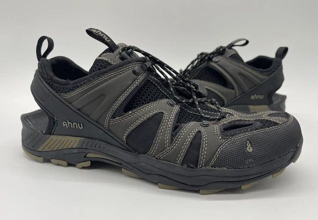 AHNU HIKING TRAIL Water Sandals Mens 11 Brown Black Closed Toe Sport 1111 COBL 39.99 PicClick