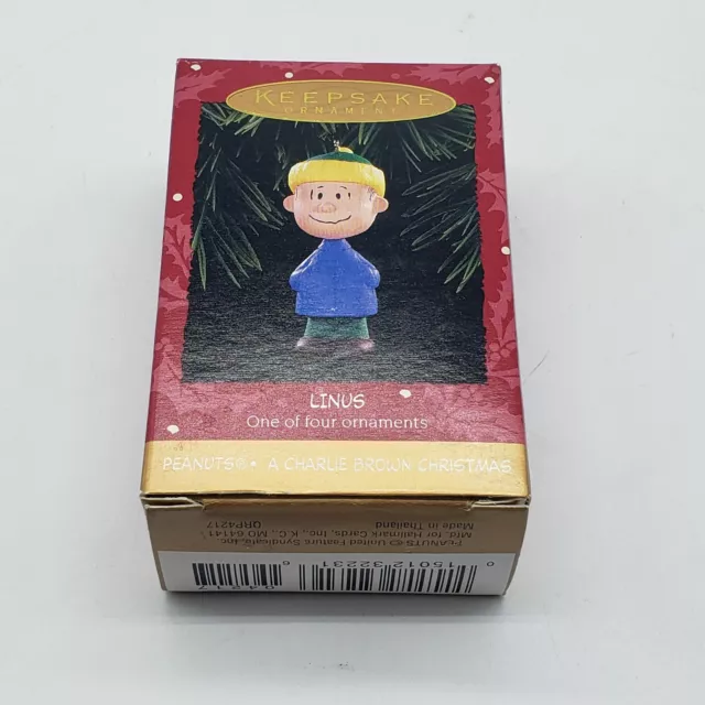 Hallmark Keepsake "Linus" Christmas Tree Ornament Peanuts Charlie Brown