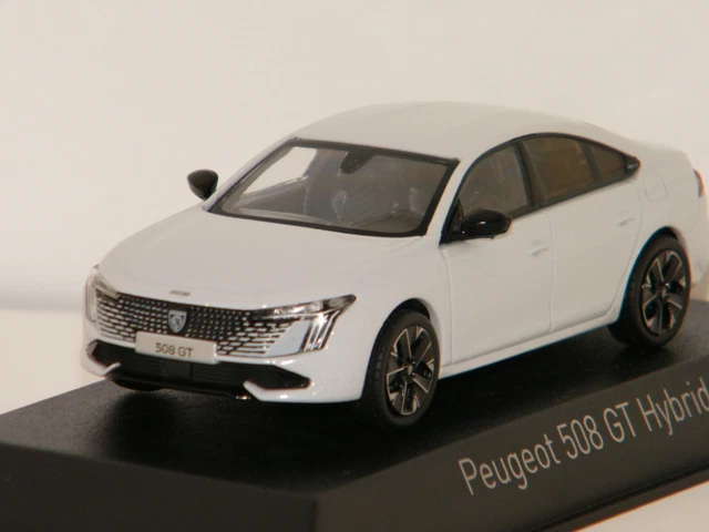 PEUGEOT 508 GT Hybrid 2023 1/43 Norev (Okenite White) EUR 37,95