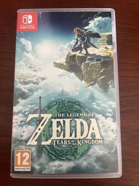 The Legend Of Zelda: Tears Of The Kingdom Nintendo Switch Zelda ...