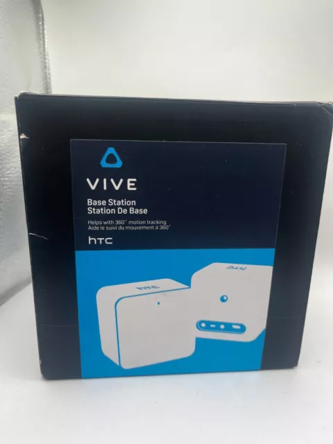 HTC Vive VR Base Station - CRACKED SCREEN - UNTESTED!!!