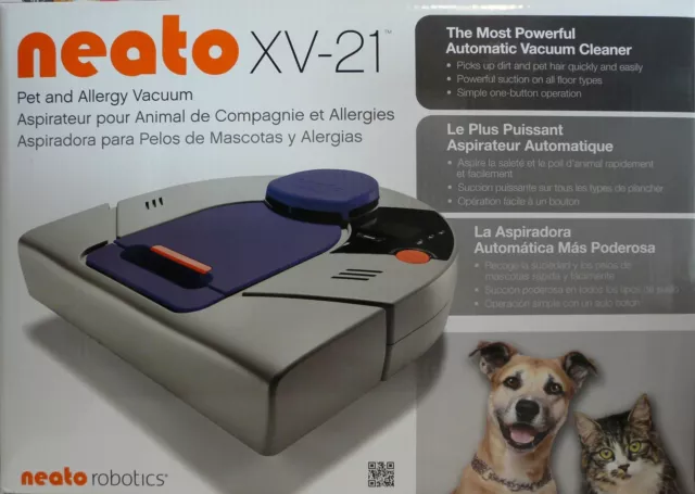 NEATO XV-21 Pet & Allergy Automatic Vacuum Cleaner... NEW!