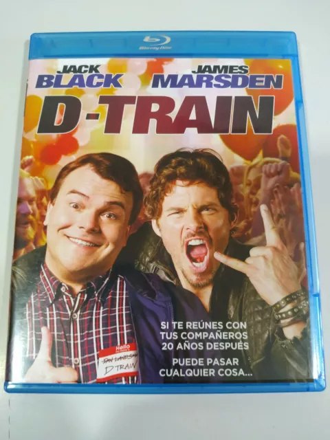 D-Train Jack Black James Marsden - Blu-Ray + Extras Español Ingles Frances