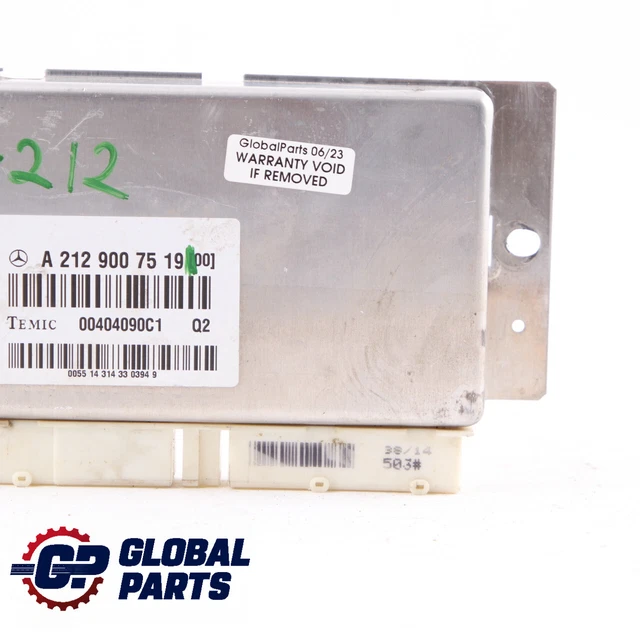 MERCEDES W212 W218 Air Suspension Level Control Unit Module Airmatic