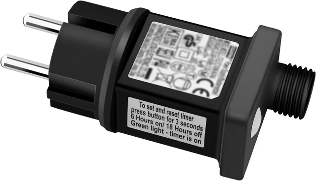 DALUGO TRANSFORMATEUR GUIRLANDE Led, 31V 6W Clignoteur pour Guirlande