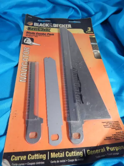 BLACK+DECKER Black and Decker 74-592 Curved Cutting Jig Saw Blade for SC500  Handsaw