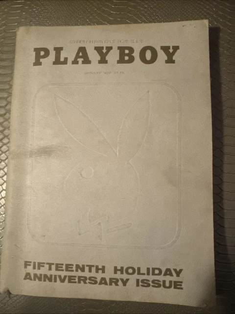 PLAYBOY 15TH HOLIDAY Anniversary Issue January 1969 $9.99