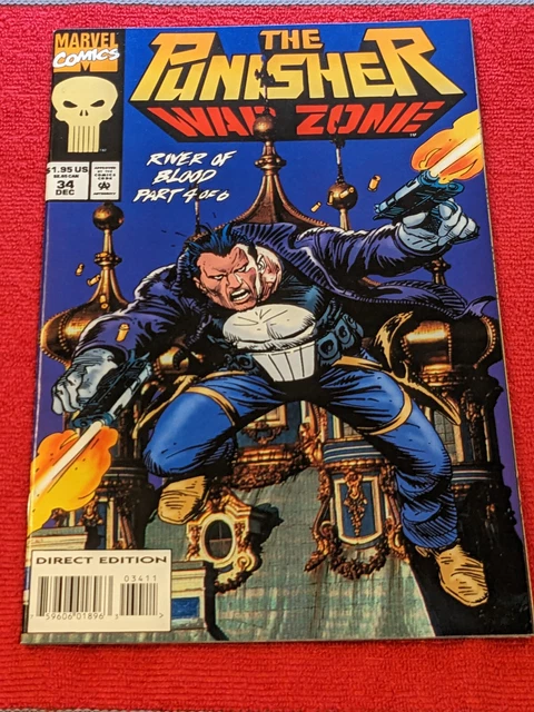 The Punisher War Zone 34 / Marvel / 1994 /  River of Blood Part 4