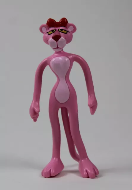 1990s FEMALE PINK PANTHER PVC Figure 4.25" (10.8 cm.) United Artists VHTF!