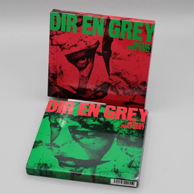 DIR EN GREY Decade(Best)1998-2002 2003-2007 Limited Edition