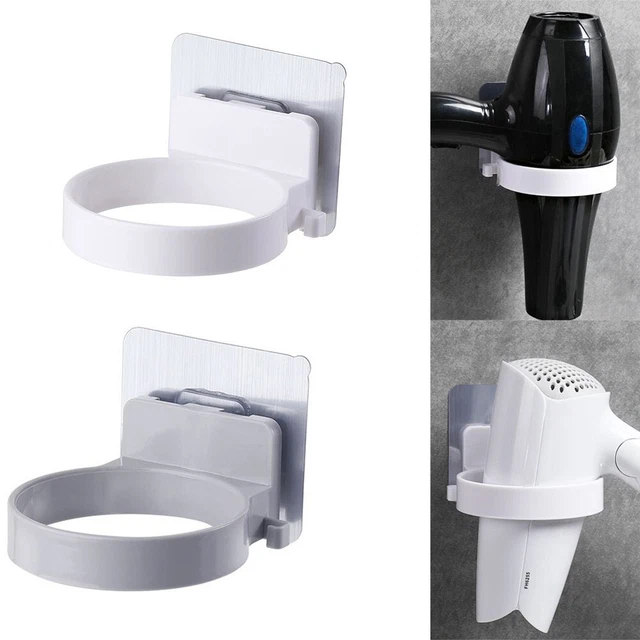 Aoneky Support Mural pour Barre Olympique, Charge 100KG/300KG - Rack de Stockage en Acier Massif pour Barre Curl, 1 Paire, Rangement pour Barre d'Haltère à Gym Domicile (1 Barre