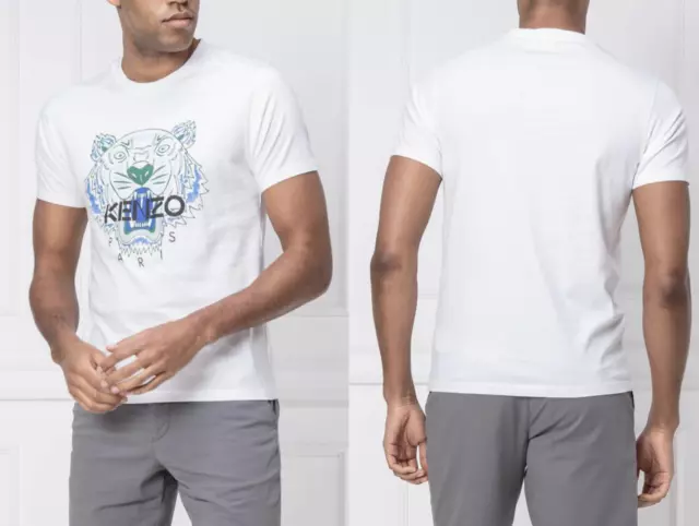 KENZO CLASSIC TÊTE DE TIGRE T-shirt Varsity Heritage Chemise Emblématique Top