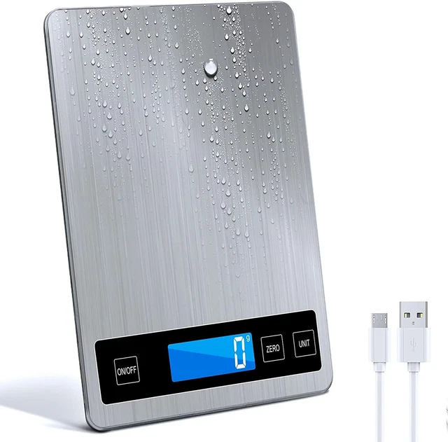 Balances de cuisine numériques balances alimentaires balances de cuisson électroniques avec écran LCD