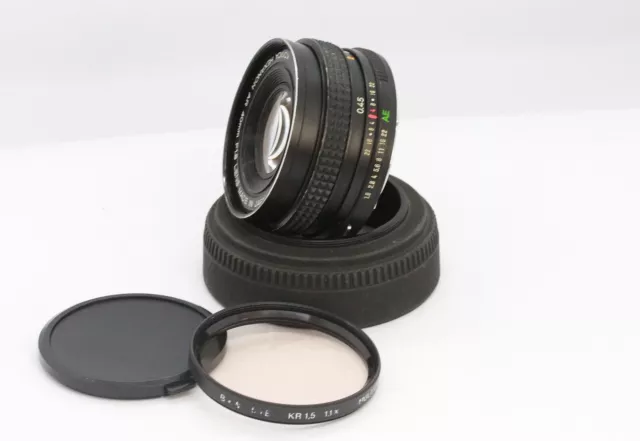 Konica Hexanon AR 40mm 1:1,8 Objektiv für Konica Analog Kameras