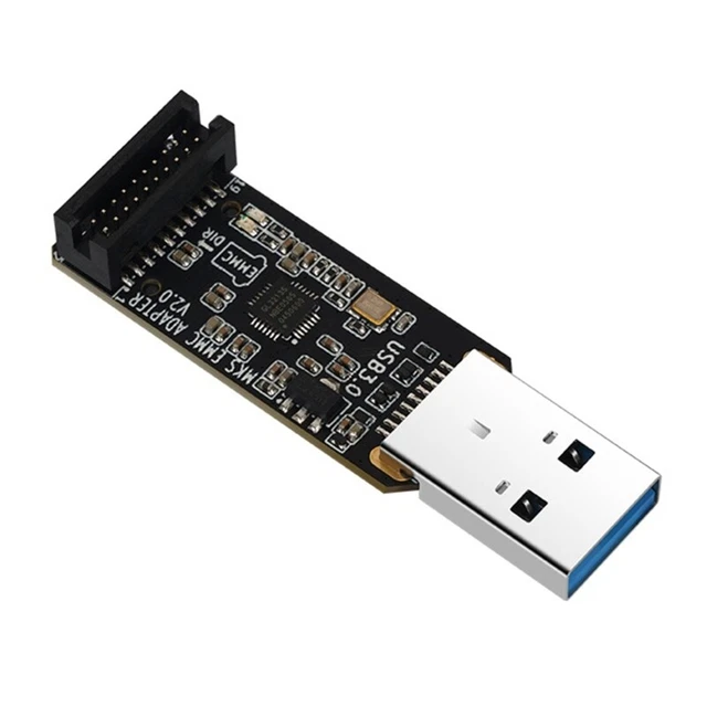USB3.0 Card Reader MKS EMMC Adapter Programmer for Memory Module Storage Card