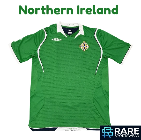 NORTHERN IRELAND UMBRO 2005/06 125 Years Anniversary Home Soccer