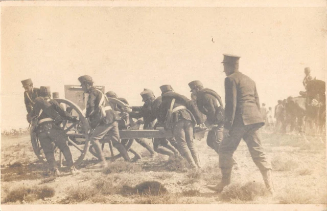 Cpa Rif War Military Scene Photo Card