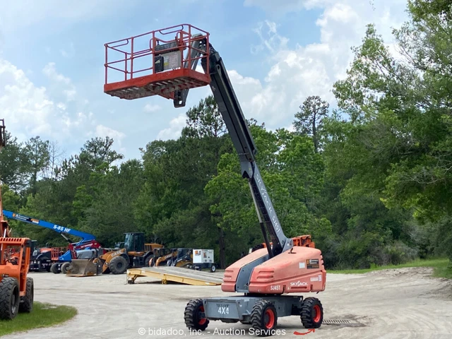 2014 Skyjack SJ45T 45' 4WD Diesel Telescopic Boom Lift Aerial Platform bidadoo