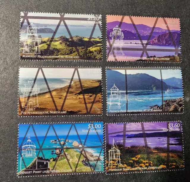 N. Zealand  2019 Lighthouse Perspective Set   MUH  H38