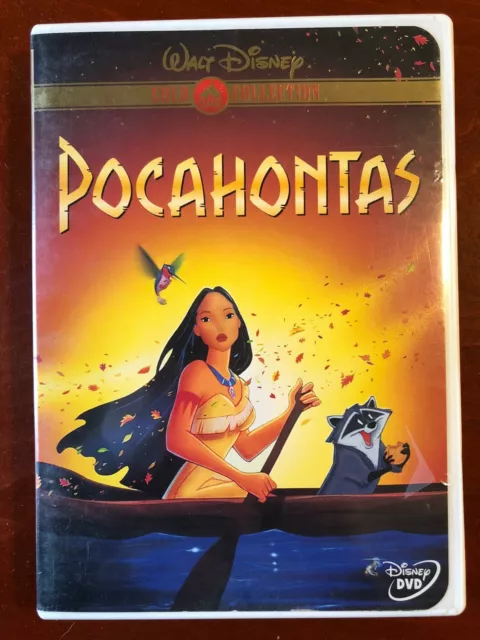 Pocahontas (DVD, 1995, Gold Collection, Disney) - STK