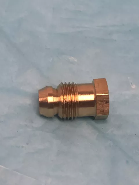 Honeywell / Resideo Gas Valve Brass Pilot Compression Fitting-Breakaway Nut 1/4"