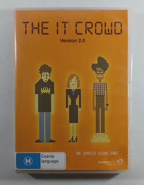 The IT Crowd Complete Second Series 2 DVD Region 4 VGC Comedy Free Postage