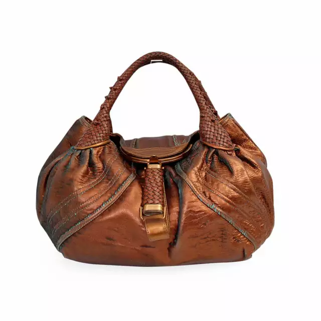 FENDI NAPPA FORTUNY Spy Bag Bronze $1,255.27 - PicClick