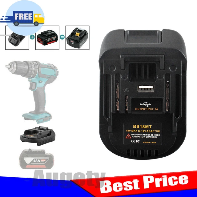 Adaptador Makita Impact de 1/4 cuadrado y 1/2 enchufe B-66874 | Cuotas
